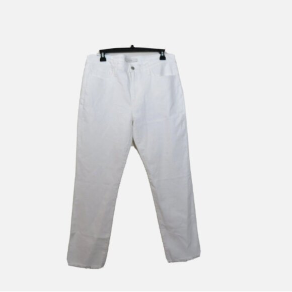 Joes Jeans size 32 The Lara Cigarette Leg Ankle Jeans White Straight Leg NEW - Picture 1 of 5